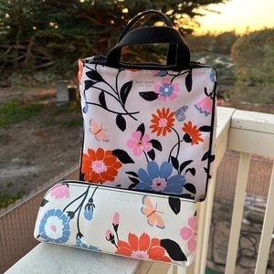 Kate Spade pencil case and lunch box bundle